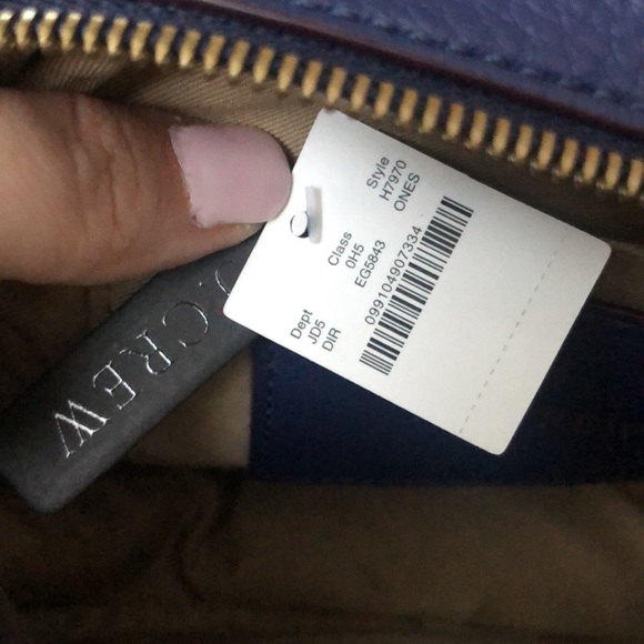 J.Crew Signet circle bag in piped Italian leather - Picture 13 of 14